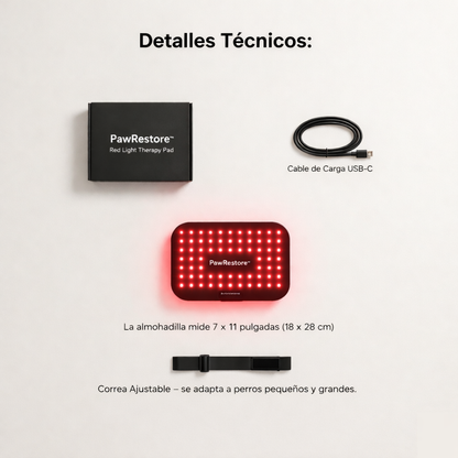 PawRestore™ — Terapia De Luz Roja